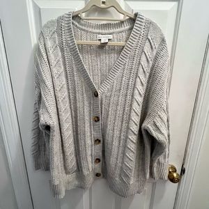 NWOT Cupcakes & Cashmere Cardigan, sz 1X